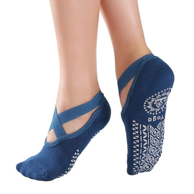Women's Bandage Yoga Socks