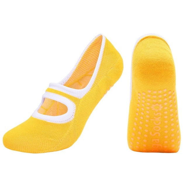 Women's Bandage Yoga Socks