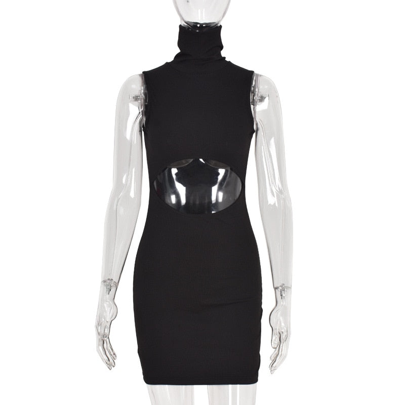 Pop Out Trendy Turtle Neck Mini