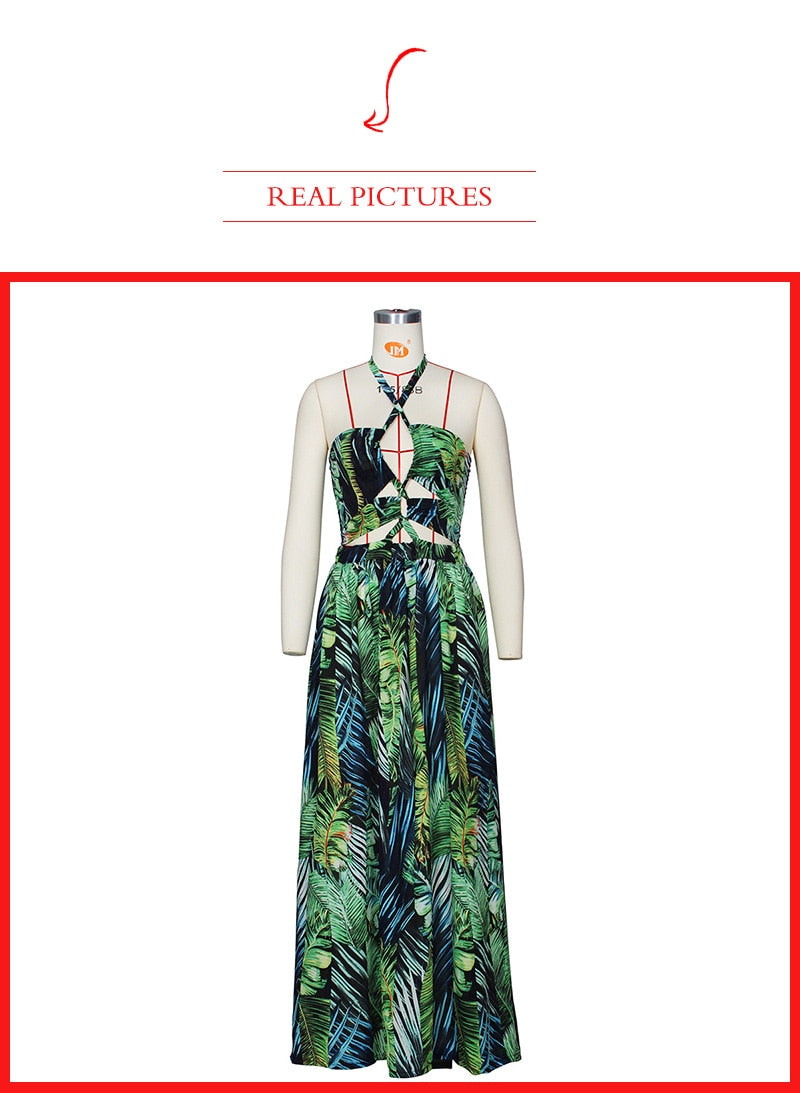 Palm Trees and Summer Breeze Dress