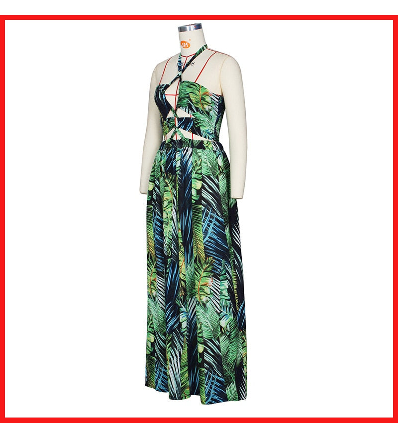 Palm Trees and Summer Breeze Dress