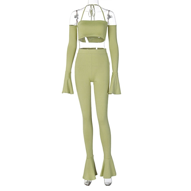 Two Piece Long Sexy Club