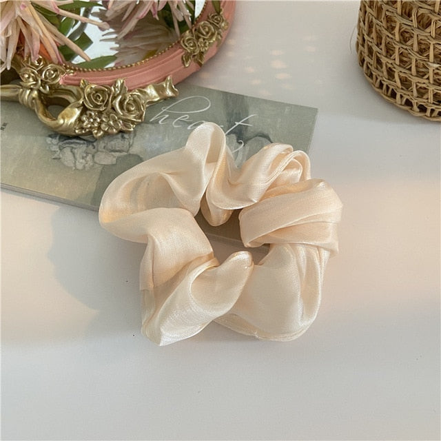 Fashion Leather Scrunchies