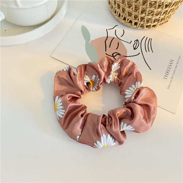 Fashion Leather Scrunchies