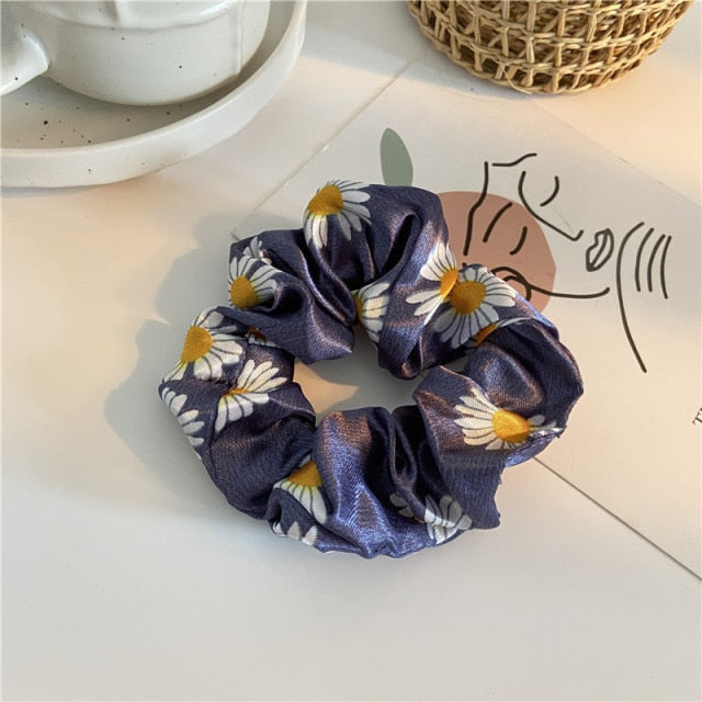 Fashion Leather Scrunchies