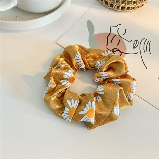 Fashion Leather Scrunchies