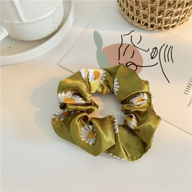 Fashion Leather Scrunchies
