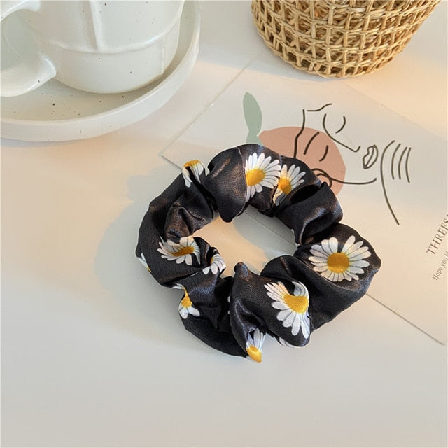 Fashion Leather Scrunchies