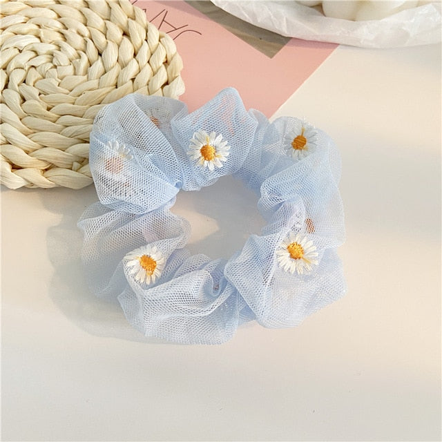 Fashion Leather Scrunchies