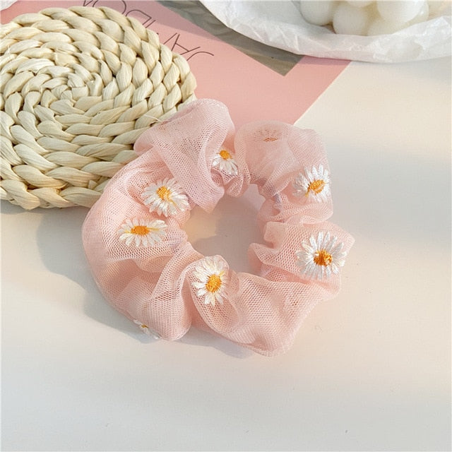 Fashion Leather Scrunchies