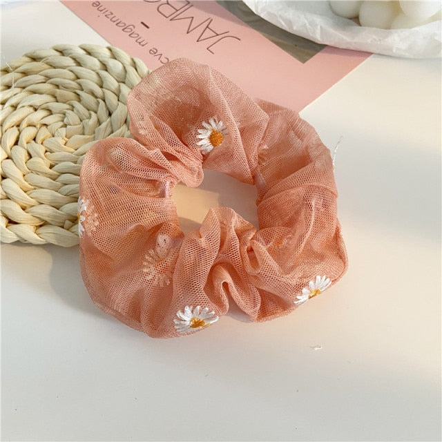 Fashion Leather Scrunchies