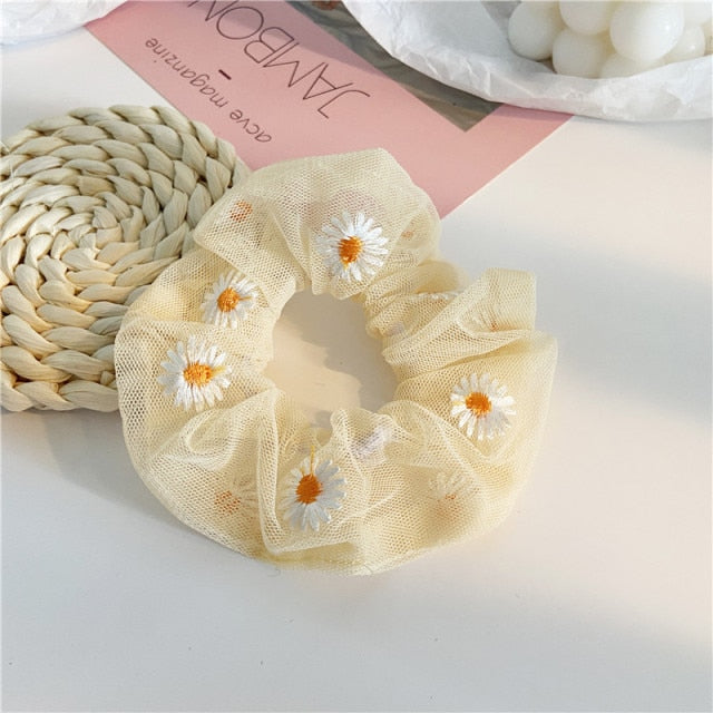 Fashion Leather Scrunchies