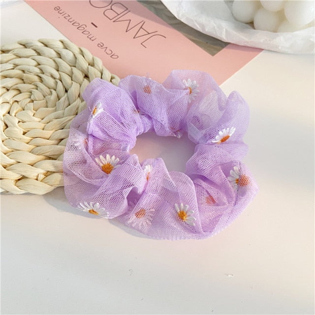 Fashion Leather Scrunchies
