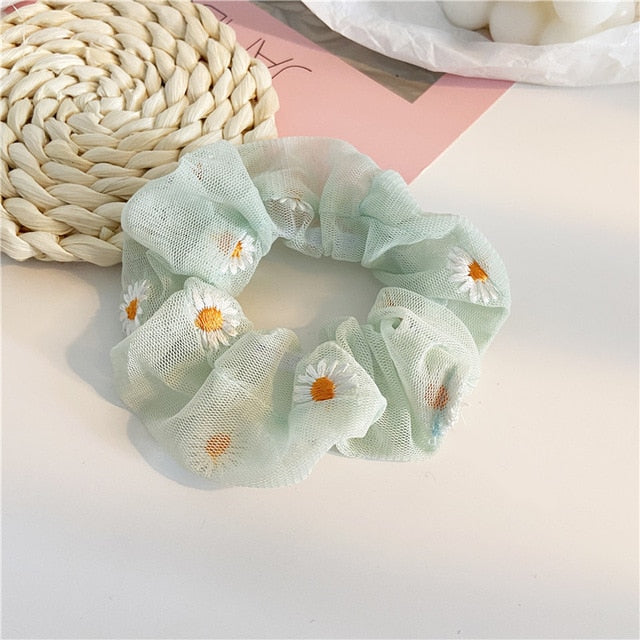 Fashion Leather Scrunchies