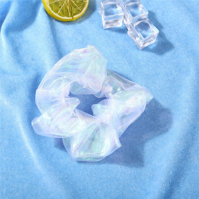 Fashion Leather Scrunchies