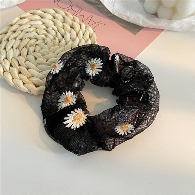 Fashion Leather Scrunchies
