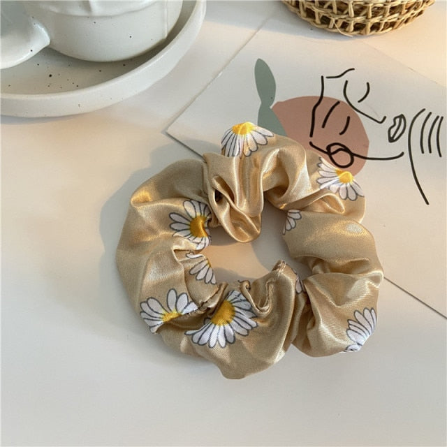 Fashion Leather Scrunchies