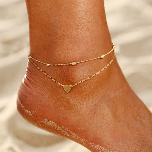 Gold Layer Anklet / Ankle Bracelet
