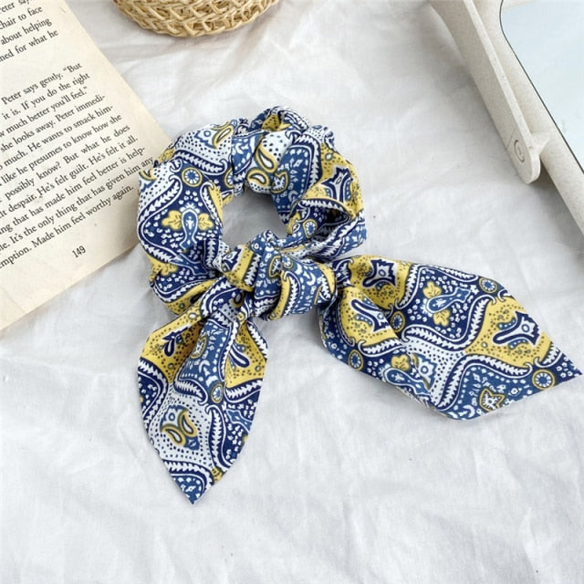 Fashion Leather Scrunchies