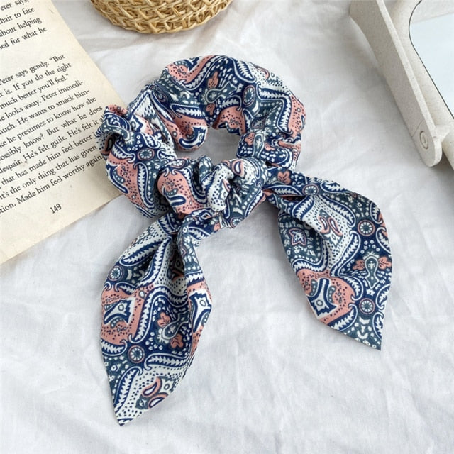 Fashion Leather Scrunchies
