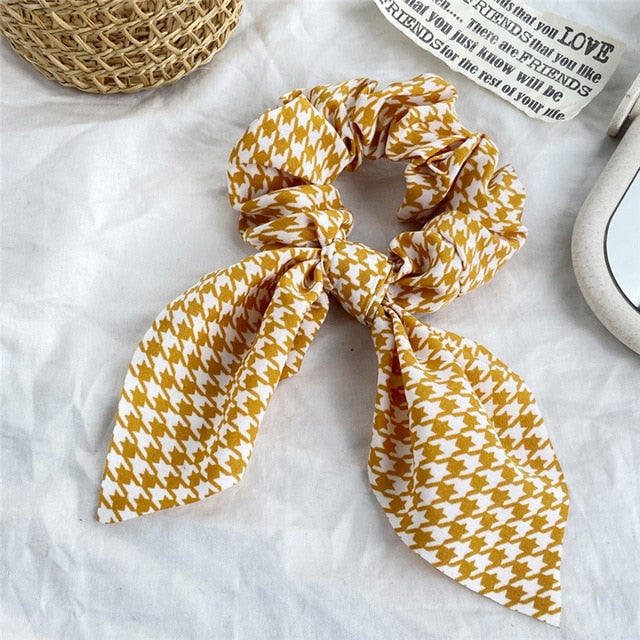 Fashion Leather Scrunchies