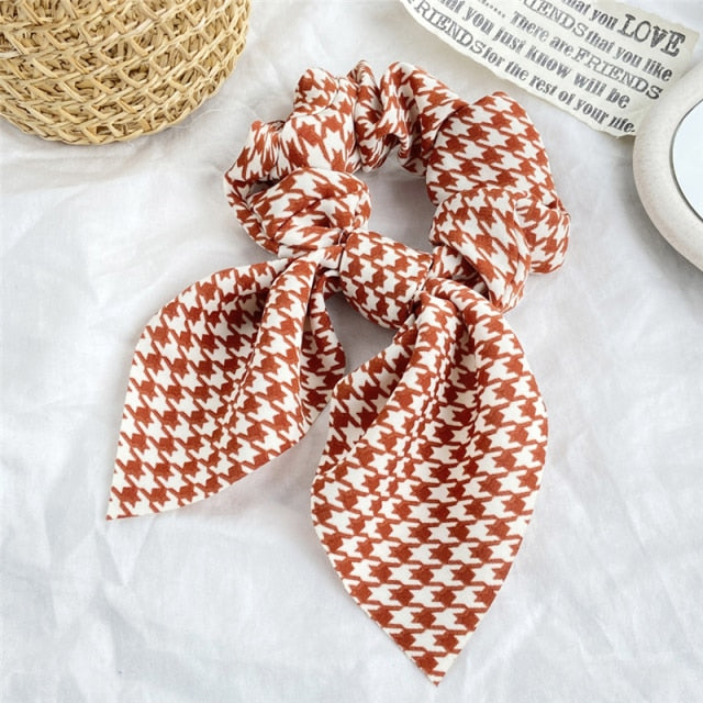 Fashion Leather Scrunchies