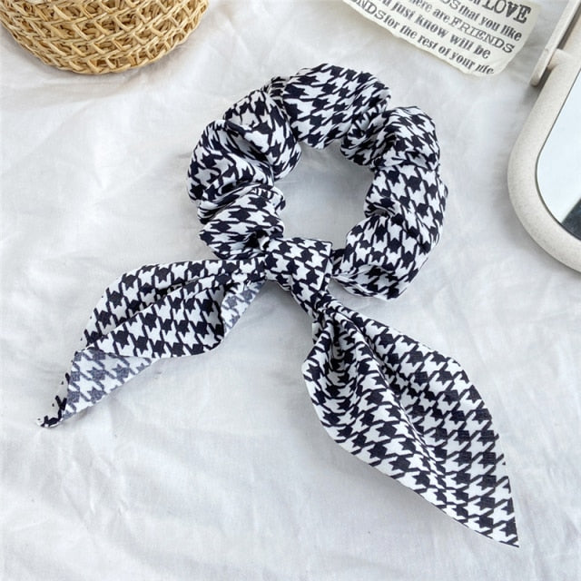 Fashion Leather Scrunchies