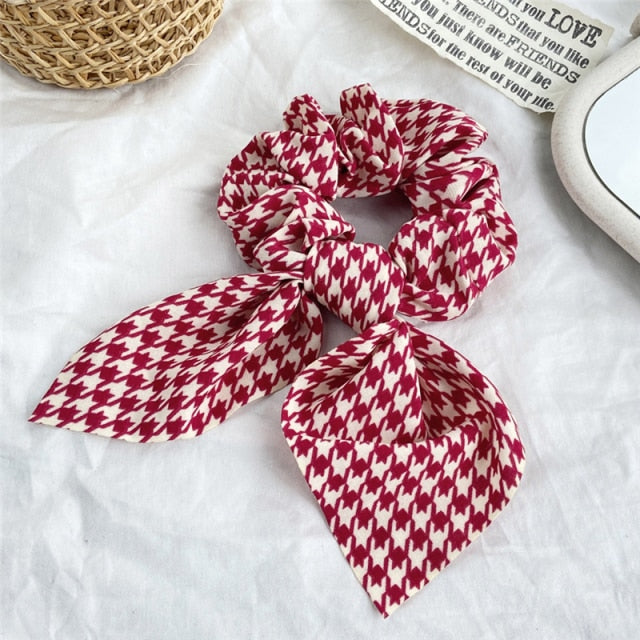 Fashion Leather Scrunchies
