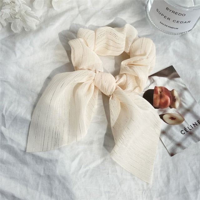Fashion Leather Scrunchies