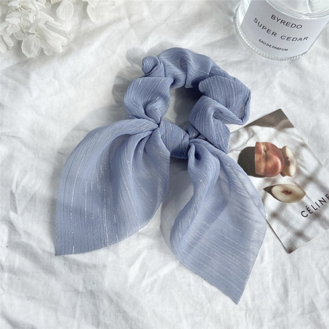 Fashion Leather Scrunchies