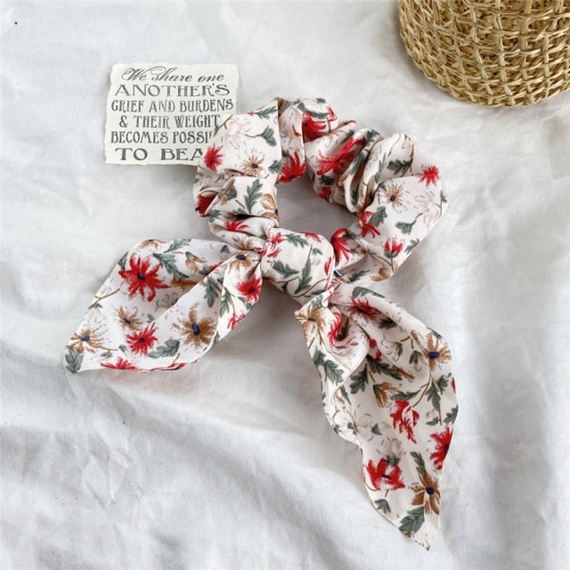 Fashion Leather Scrunchies