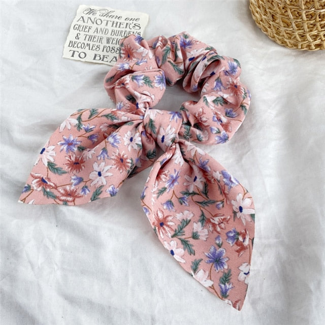 Fashion Leather Scrunchies