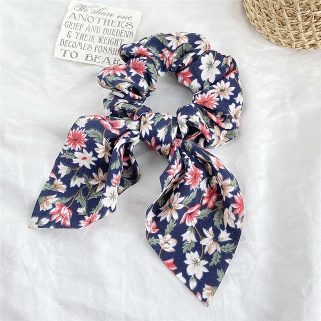 Fashion Leather Scrunchies