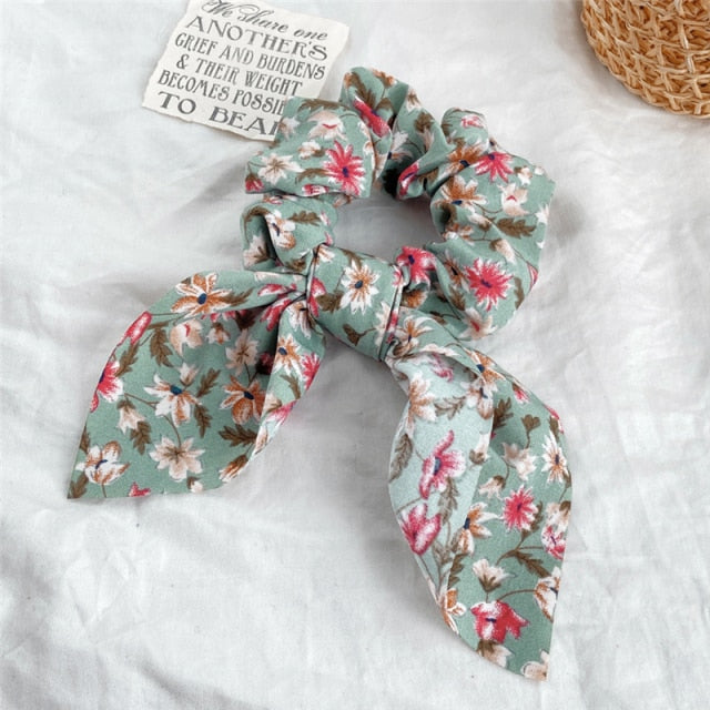 Fashion Leather Scrunchies