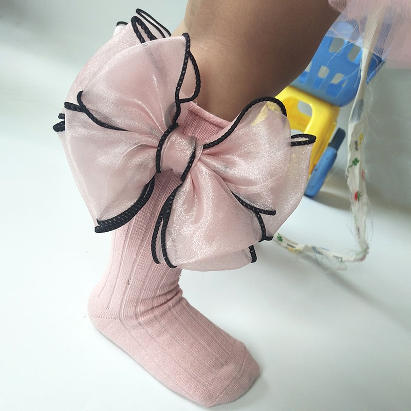 Infant Toddler Big Bow Socks