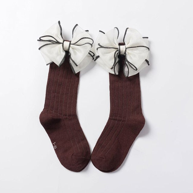 Infant Toddler Big Bow Socks