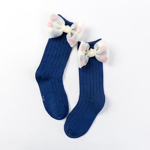 Infant Toddler Big Bow Socks